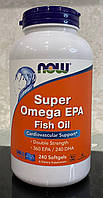 Рыбий жир Super Omega EPA - 240 капсул - Now Foods ( Супер Омега 240 Нау Фудс )