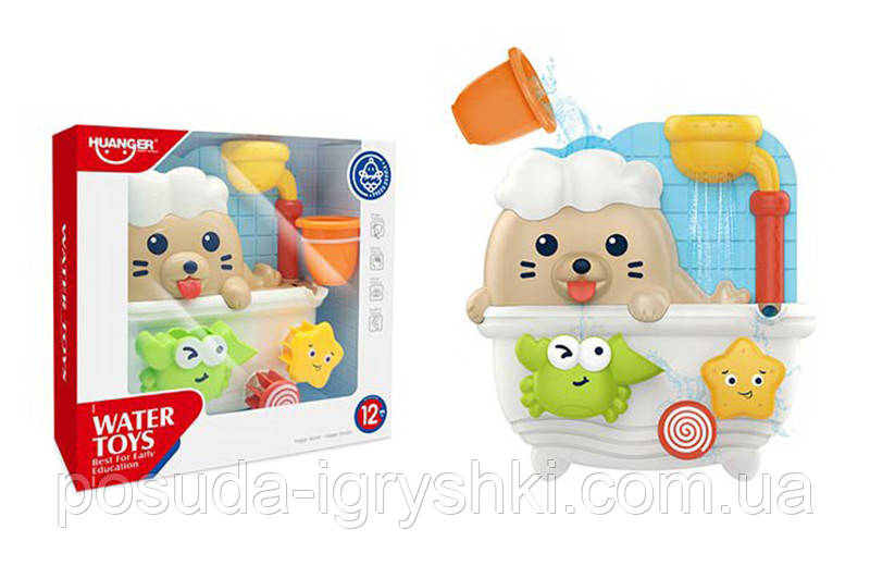 Іграшка для купання, HE8063, водоспад розмір 20*8*21 см, коробка 22,5*9,5*21,8см, фото 1