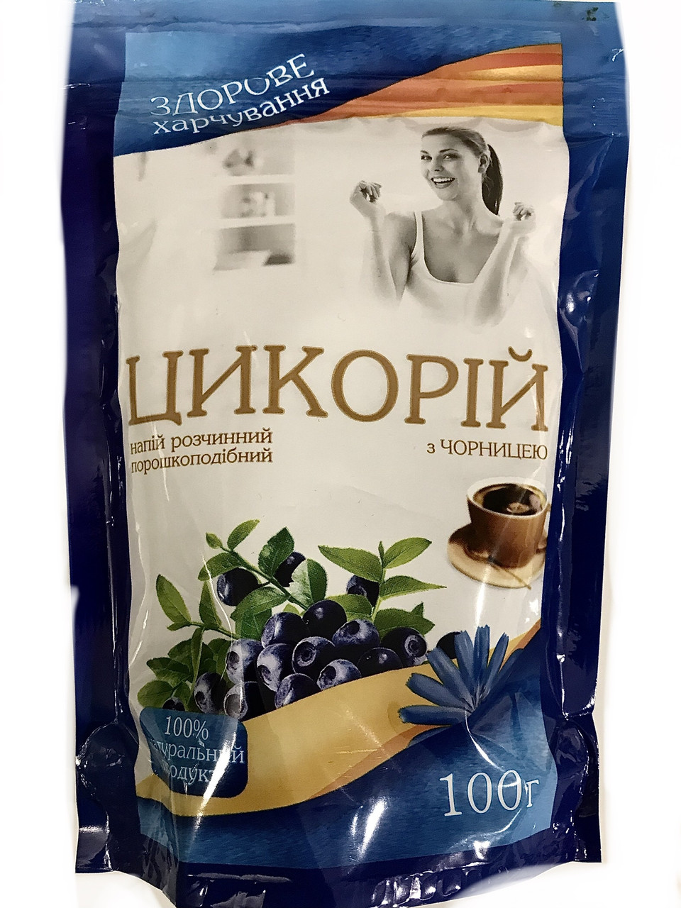 Цикорій розчинний "Галка" плюс Чорниця 100 г.