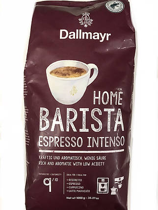Кава в зернах Dallmayr Home Barista Espresso Intenso 1 кг Далмаєр, фото 2