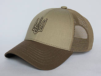 Кепка з Сіткою Тризуб Патріотична. Бейсболки Тракер