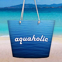 Пляжна сумка Malibu Aquaholic 50х36х15 см (MAL_20J048)