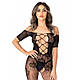 Комбінезон з вирізом у промежині Daring Off the Shoulder Bodystocking, фото 5