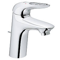 Смеситель для умывальника GROHE EUROSTYLE S, гидрозатвор. 33558003