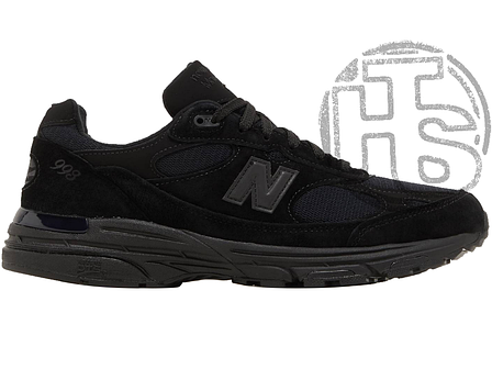 Чоловічі кросівки New Balance 993 Triple Black MR993TB, фото 1