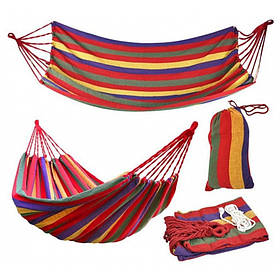 Гамак підвісний Styleberg A-Plus тканинний 200х80 см з чохлом без перекладин