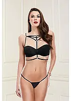 Cексуальний комплект Sexy Strappy Bra Harness Black OS