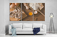 Модульная картина на холсте ProfART XL29 167 x 99 см Домашняя кухня hubfrij40381 PI, код: 1225880
