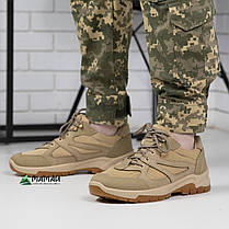 Тактичні чоловічі кросівки койот Cordura на літо сітка, фото 3