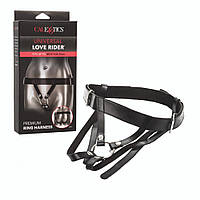 Трусики Harness для страпон CalExotics Universal Love Rider Premium Ring Harness Black