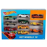 Набір з 10 машинок Хот Вілс Hot Wheels 10 Car Gift Pack в асортименті