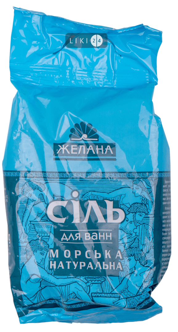 Морская Соль для Ванн Желана Натуральная 500 Г — Купить Недорого на ...