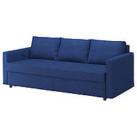 ИКЕА 3-местный диван-кровать FRIHETEN ФРИХЕТЭН, 604.315.63, Скифтебо синий