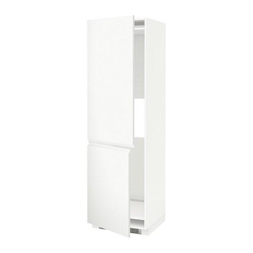 ИКЕА Высокий шкаф для холодильника METOD МЕТОД, 291.113.71, белый - фото 1 - id-p1843134151