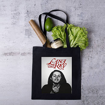 Шоппер з креативним дизайном "Smoking Lana Del Rey "