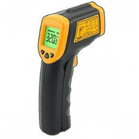 Промышленный градусник TEMPERATURE AR 320 360 с инфракрасным термометром Черный 1024 NL, код: 1736783