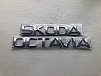 Шильдик на багажник, напис на багажник Октавия, OCTAVIA, Skoda Octavia, Шкода Октавия