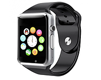 Умные сенсорные многофункциональные смарт часы Smart watch А1,смарт часы телефон с Sim SD картой шагомер mnb