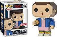 Funko Eleven с яйцами (Target Exclusive): Stranger Things x POP! 8битная виниловая фигурка и 1 ПЭТпластик