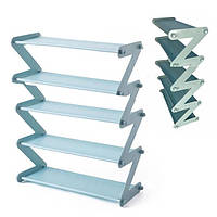 Полка для обуви органайзер компактный стойка складная Shoe Rack YH 8802 хранение вещей и обуви 4 полки. HT-261