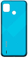 Задняя крышка Tecno Pop 5 BD2d/BD2p синяя Ice Blue оригинал