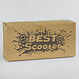 Самокат — біговел 5 в1 Best Scooter з батьківською ручкою та підніжками арт. 71905, фото 7