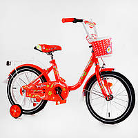 Детский велосипед CORSO 16 SOFIA Orange 116210 ML, код: 7608484