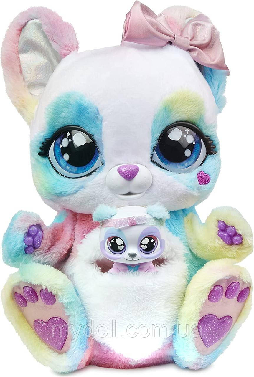 Інтерактивна Райдужна Панда Peek-A-Roo Rainbow Panda-Roo Baby Interactive Plush Toy Spin Master Оригінал