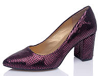 Женские туфли деми Patterns 10507001-70 Бордовый р.38 24,5 см. AG, код: 6663037