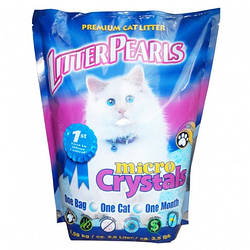 Litter Pearls Мікро Кристаллс (MC) кварцовий наповнювач для туалетів котів 1.59 кг