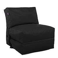 Бескаркасное кресло раскладушка Tia-Sport 180х70 см черный sm-0666-10 TE, код: 6537806
