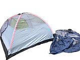 Намет 3-х місцева туристична з тамбуром 310х220х155см, фото 8