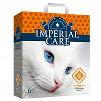 Империал (IMPERIAL CARE) с SILVER IONS ультра-комкующийся наполнитель в кошачий туалет 6кг