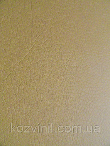 Кожвинил бежевый полиуретан мебельный ширина 1.4м экокожа (ID ...