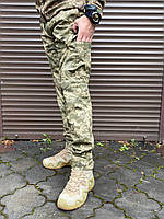 Штаны пиксель ВСУ камуфляжные армейские брюки тактические летние рип-стоп