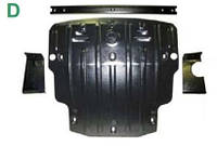 Защита картера BMW E60/E61 523i/525 v-2.5/2.3/2.0D c 2005 г.