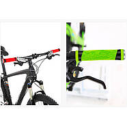 Promend GR-505 зелені гріпси для велосипеда, ручки на кермо велосипедні силіконові, м'які рукоятки, фото 3