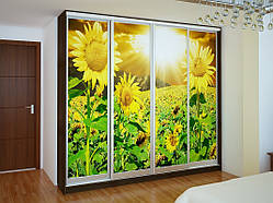 Шафа-купе 15 (4 двері фотодрук) 2600*450*2400 мм.