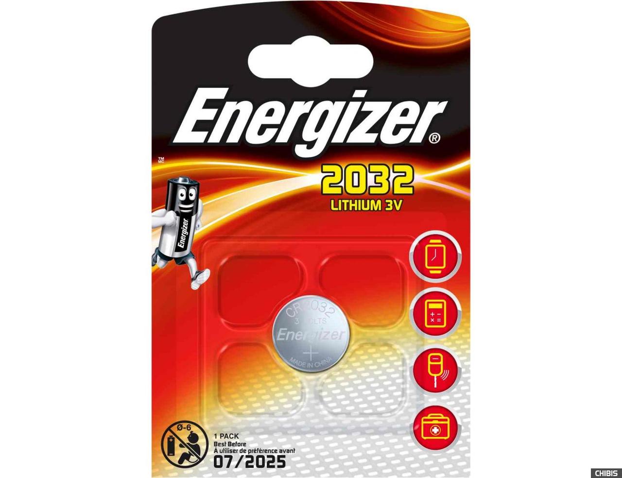 Батарейка Energizer cr2032 1 штука (083040)