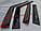 Дефлектори бокових вікон (вітровики) ANV на УАЗ 469, фото 6