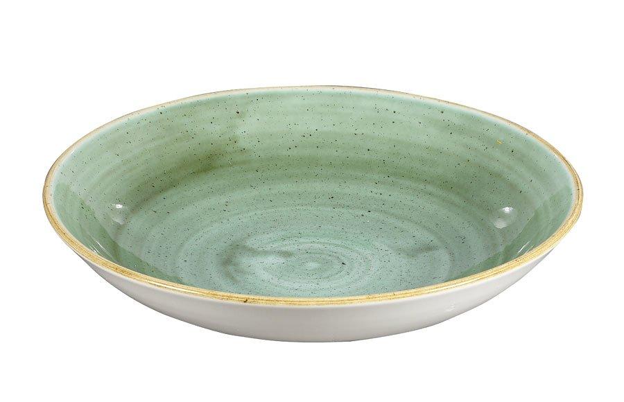 Салатник Churchill Stonecast Samphire Green 1,14л d24,8 см фарфор (SSGSEVB91), фото 1