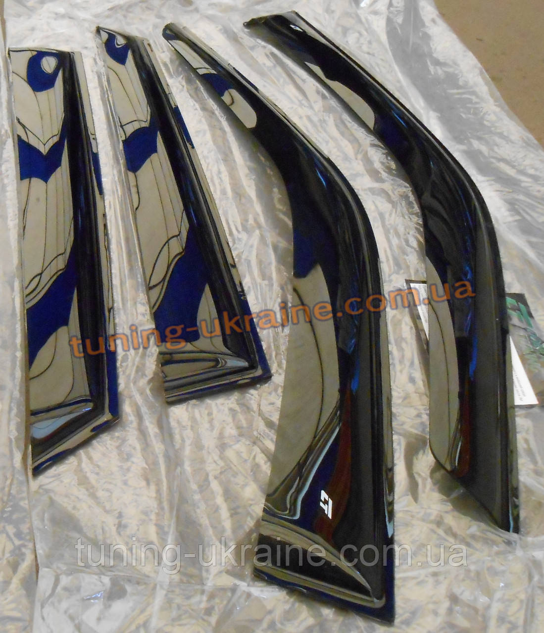 Дефлекторы окон (ветровики) Cobra Tuning для УАЗ 3160 Симбир - фото 4 - id-p313675628