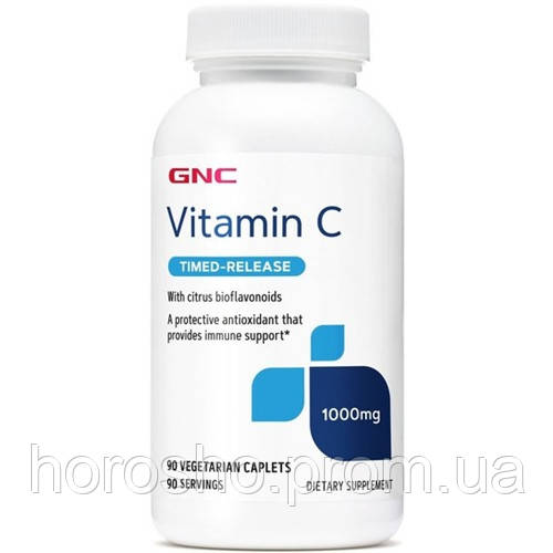 Купить Витамин C для спорта GNC Vitamin C with Citrus Bioflavonoids ...
