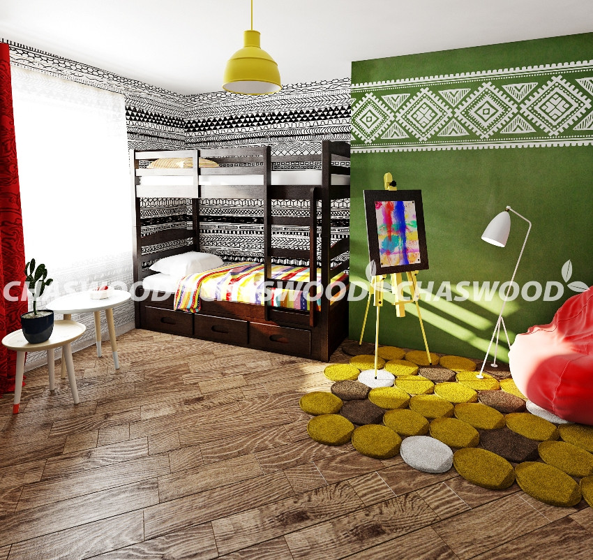 Двоярусне ліжко “Лео” Chaswood