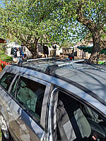 Перемычки на интегрированные рейлинги под ключ Skybar V2 (2 шт) Серые для авто.модель. Opel Astra H 2004-2013