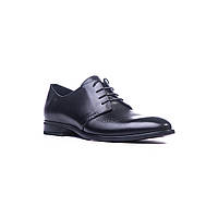 Мужские туфли Ikos 0334 41 розмір Черный OB, код: 7481703