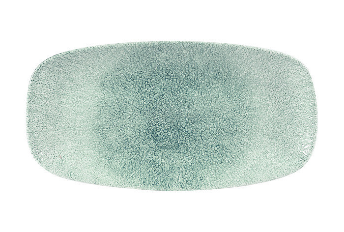 Блюдо прямокутне Churyill Studio Prints Raku Jade Green 29,5х15 см порцеляна (RKJGXO111)