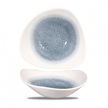 Тарілка глибока Churyill Studio Prints Raku Topaz Blue кругла 600 мл d25,3 см порцеляна (RKTBTRB91), фото 1