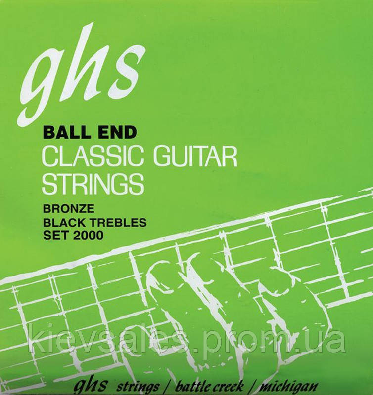 Купити Струни для класичної гітари GHS 2000 Ball End Classic Guitar