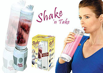 Блендер-шейкер для коктейлів і смузі Shake'n Take